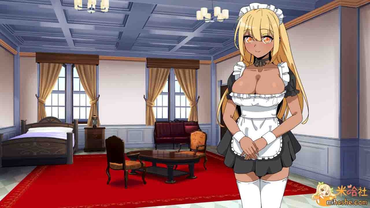 和女仆的日常生活メイドさんとの日常 探索场景 实机截图 2